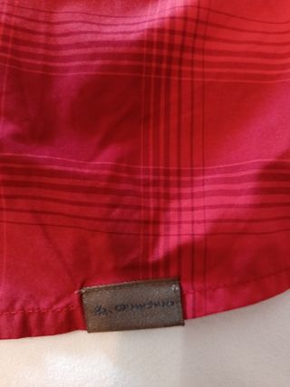 Camicetta trekking Quechua donna rossa