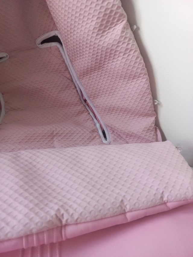 Funda para carrito de bebé rosa