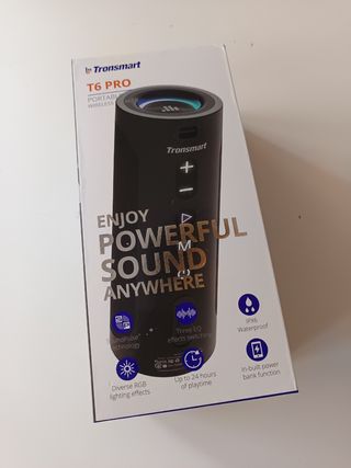 Altavoz Bluetooth Tronsmart T6 Pro Negro
