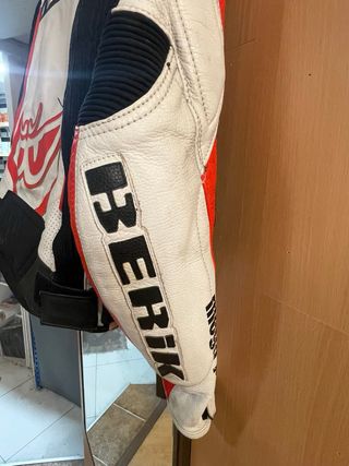 Chaqueta de cuero para moto Berik