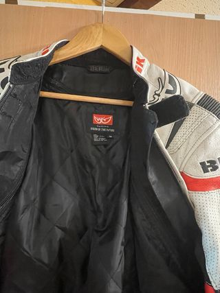 Chaqueta de cuero para moto Berik