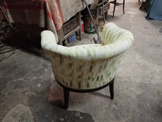 Pareja de sillones tapizados