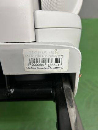 Silla Coche Britax Römer Trifix Negra