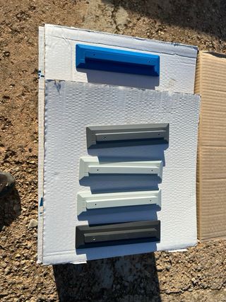 Tiradores para muebles azules