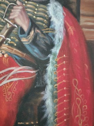 Pintura al óleo de época