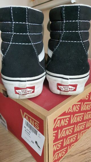 Zapatillas Vans SK8-Hi Plataforma Talla 38