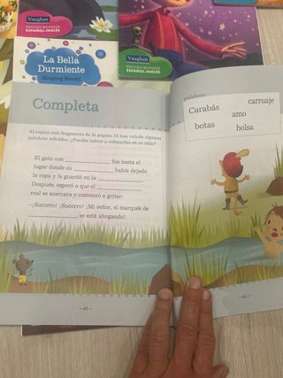 Gato con Botas, Pinocho, Patito feo, Alicia en...