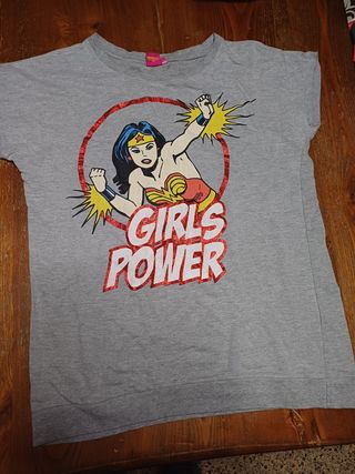 Maglietta Wonder Woman Girls Power Tg M