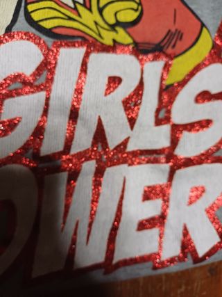 Maglietta Wonder Woman Girls Power Tg M