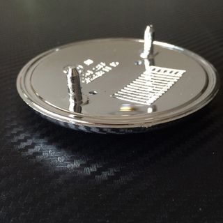 2x Emblema BMW Capó/Maletero 74mm Azul Blanco