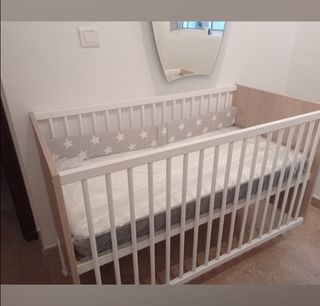 Cuna madera 120x60