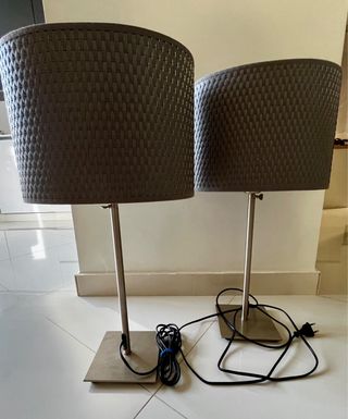 Set de lámparas de mesa modernas