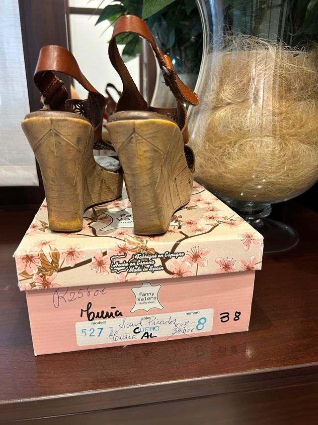 Sandalias Fanny Valero Cuña T-38