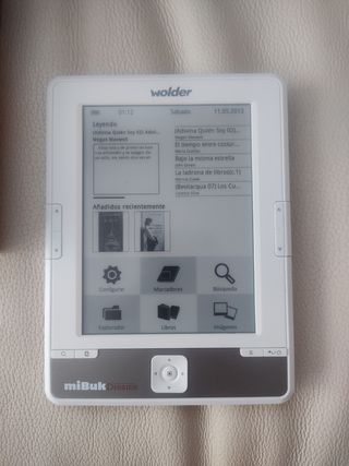 Wolder miBukDreams eReader 6 Tinta Electrónica