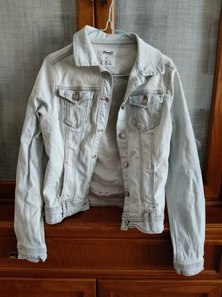 Chaqueta Vaquera Denim Co. Azul Talla XS