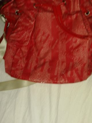 Bolso FERRÉ MILANO. Rojo Tipo Saco