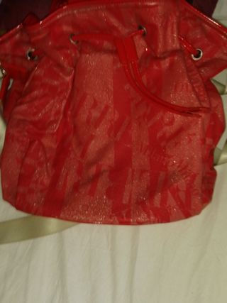 Bolso FERRÉ MILANO. Rojo Tipo Saco