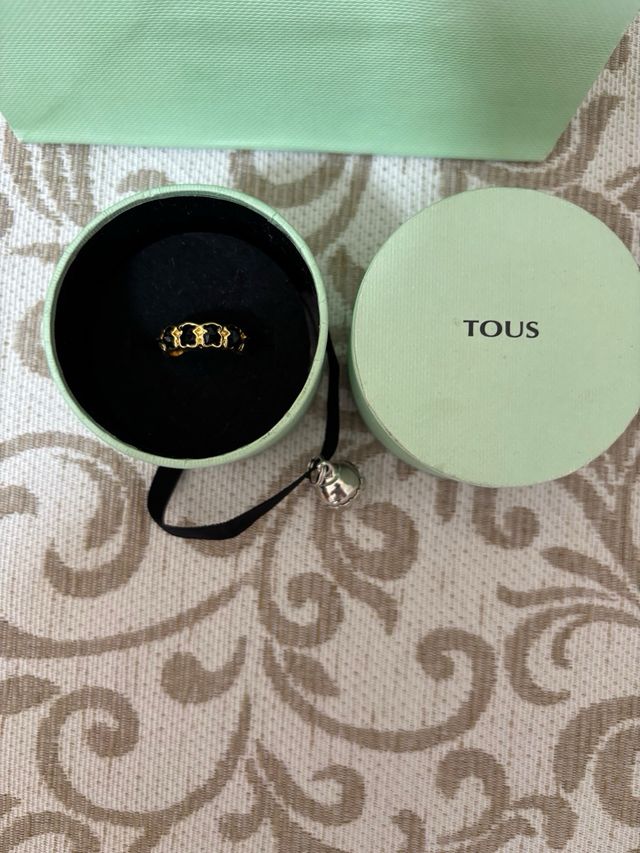 Anillo Tous Oro Sin Estrenar