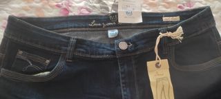 Pantalón Vaquero MSMode Talla 50 Azul. Nuevo