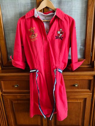 Vestido Camisero Kilarny Rojo