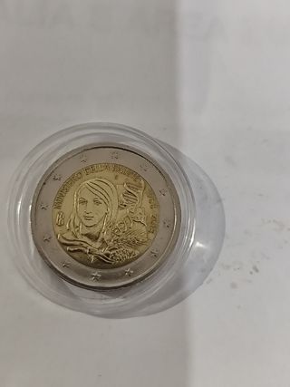 Moneta 2 Euro Ministero Salute Commemorativa