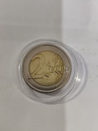Moneta 2 Euro Ministero Salute Commemorativa