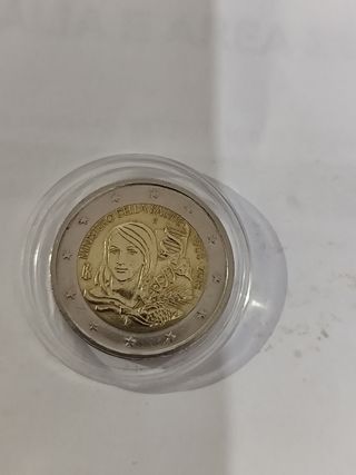 Moneta 2 Euro Ministero Salute Commemorativa