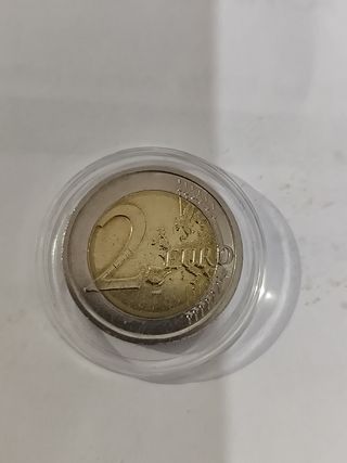 Moneta 2 Euro Ministero Salute Commemorativa
