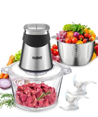 Picadora Eléctrica YASHE Acero Inox.