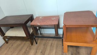MESAS BAJAS CENTRO AUXILIARES A 40 E CADA UNA