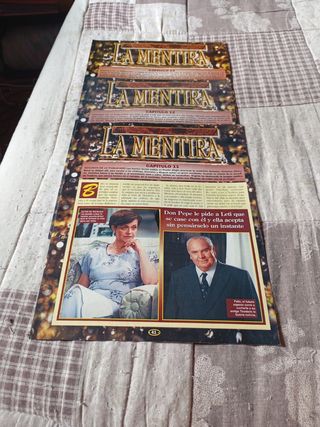 La mentira Coleccionable completo telenovela