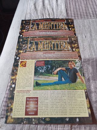 La mentira Coleccionable completo telenovela