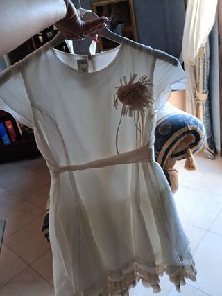 Vestito cerimonia bambina 2/4 anni