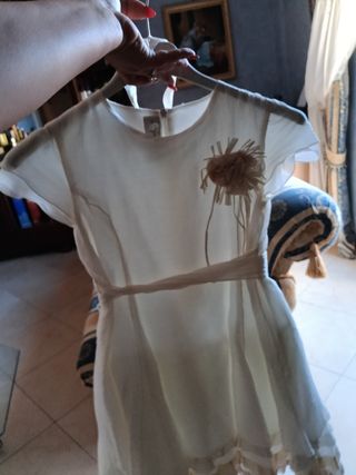 Vestito cerimonia bambina 2/4 anni
