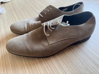 Scarpe beige scamosciate Bagatt