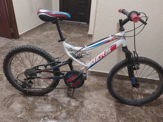 Bicicleta Junior Blanca y Roja