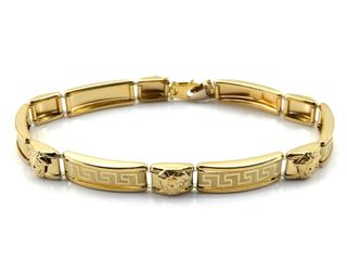 Pulsera Oro 18K tipo Versace