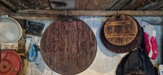 Barriles de vino de madera