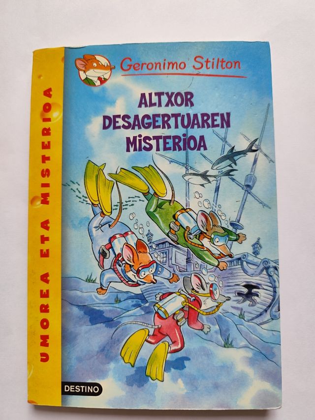 Altxor desagertuaren misterioa: Geronimo Stilto...