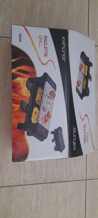 Mini plancha Raclette Grill 350W