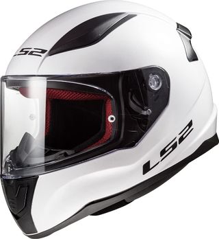 Casco Moto Integral LS2 Rapid Solid Blanco Talla X