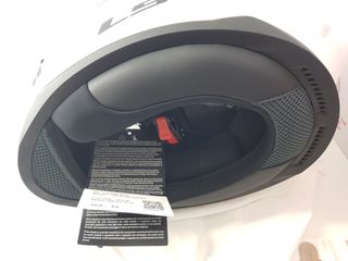 Casco Moto Integral LS2 Rapid Solid Blanco Talla X