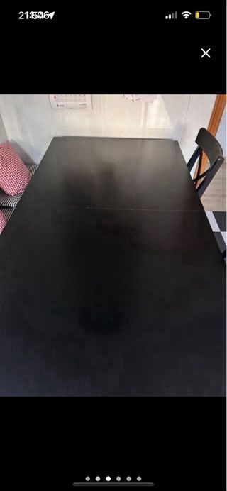 Conjunto Ikea madera negra URGE VENDER