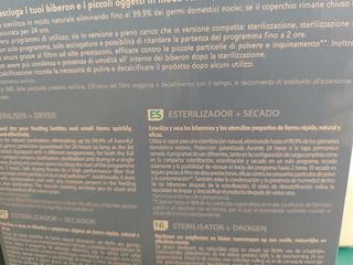 Esterilizador y Secador Chicco