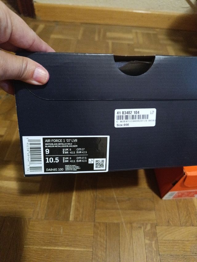 Cajas de Zapatillas Nike Air Force 1