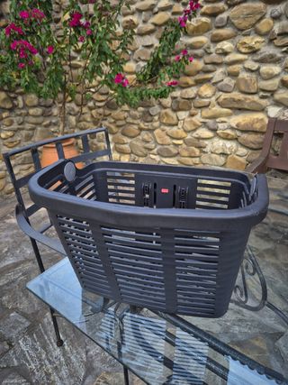 Cesta Bicicleta Scott Negra