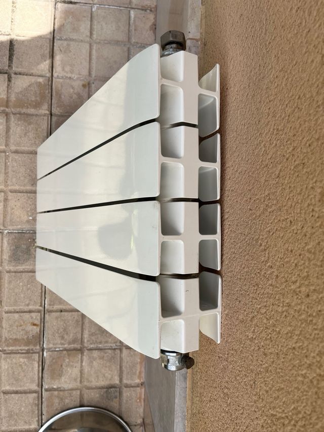 Radiador Aluminio 4 Elementos Blanco