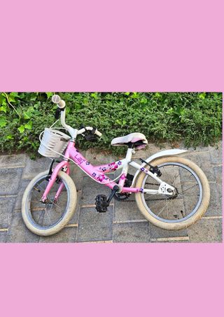 Bicicleta infantil rosa