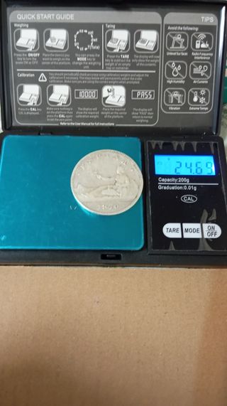 Moneda de Plata Antigua
Lote