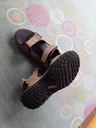 Sandalias BEPPI Hombre Talla 42 Beige/Marrón